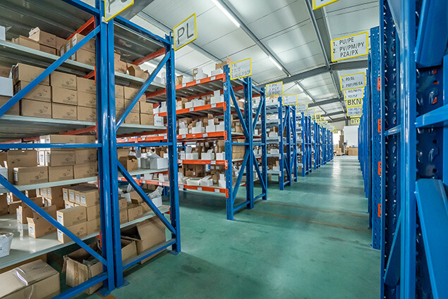 Parts warehouse